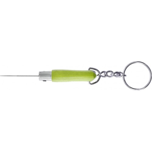 Opinel Colorama 02 inox grab light green keychain knife