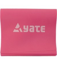 Резинка для фитнеса Yate, 120x12 см, средняя, красная