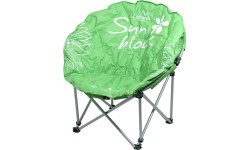 Foldable Camping Chair Cattara Flowers - Green