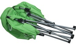 Foldable Camping Chair Cattara Flowers - Green