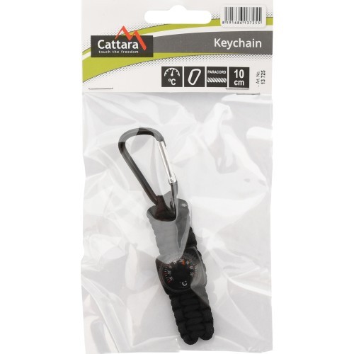 Keychain with Thermometer Cattara Outdoor