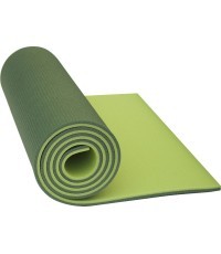 Double-Layer Mat Yate, 10 mm - Light Green/Dark Green