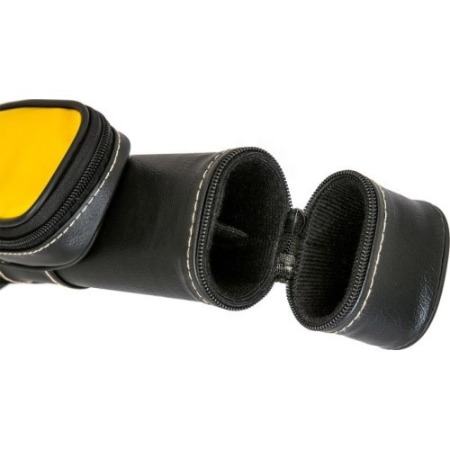 Kietas biliardo lazdos dėklas TO11-2, geltonai juodas, 1/1, 85 cm