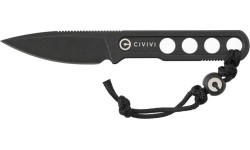 Civivi Circulus peilis su fiksuota geležte C22012-1, juodas