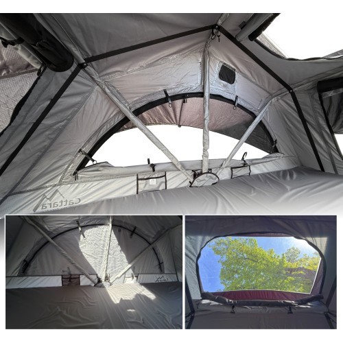 Střešní stan CARPATI pro 2-3 osoby 240x140x130cm PU2500mm