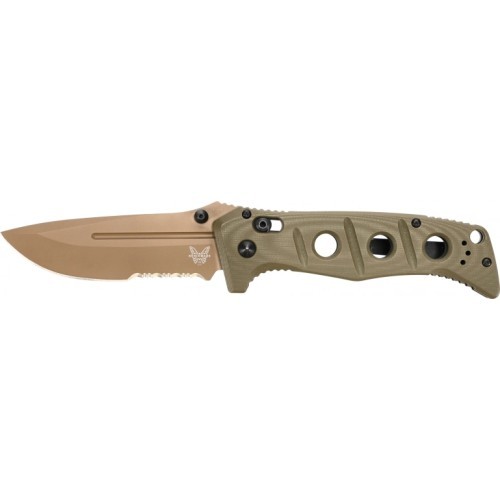 Нож Benchmade 275SFE-2 ADAMAS, Earth Cerakote, Combo