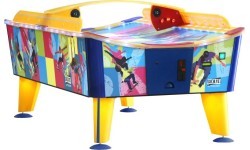 Oro ritulio stalas Air Hockey Skate, 238x128 cm, su monetų priėmimo įrenginiu