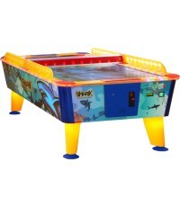 Airhockey, Shark Outdoor, 199x107 cm, Coin Validator included