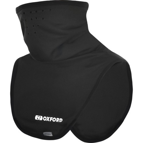 Kaklo šildytuvas Oxford Deluxe Micro Fleece, juodas