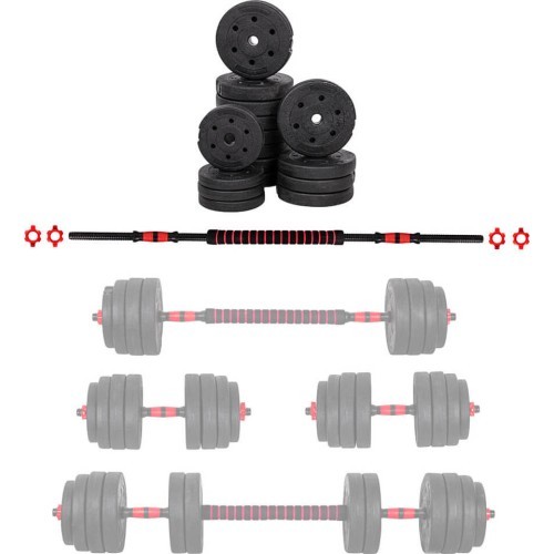 Cement Dumbbell Set inSPORTline CEMBAR 40