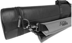 Kietas biliardo lazdų dėklas Predator Roadline, juoda–pilka, 2x4