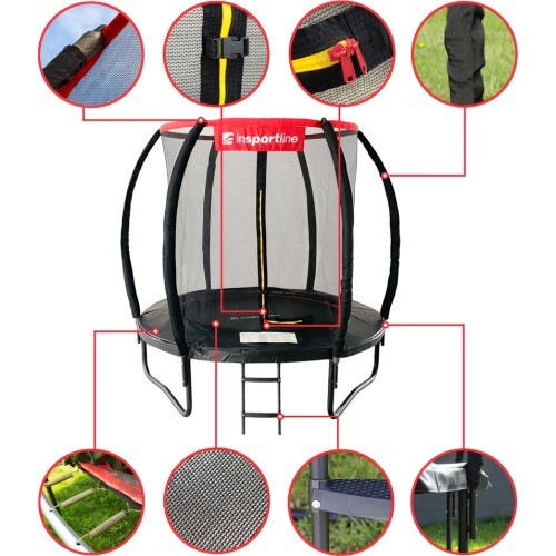 Batuto rinkinys inSPORTline Flea PRO 183 cm