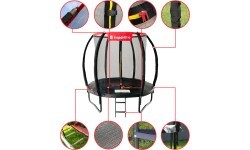 Trampoline Set inSPORTline Flea PRO 183 cm