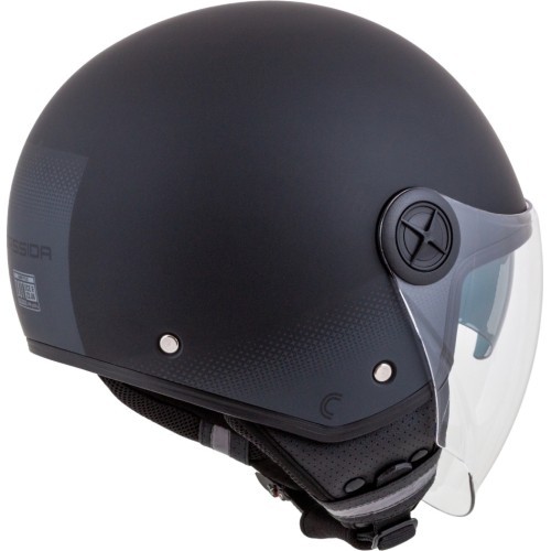 Motorcycle Helmet Cassida Handy Plus Matte Black/Gray
