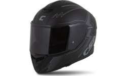 Motociklo šalmas Cassida Integral GT 2.1 Flash, matinė juoda / tamsiai pilka
