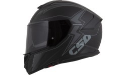 Motociklo šalmas Cassida Integral GT 2.1 Flash, matinė juoda / tamsiai pilka