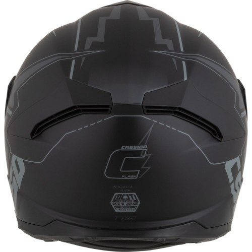 Мотошлем Cassida Integral GT 2.1 Flash, матовый черный / темно-серый