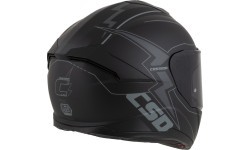 Мотошлем Cassida Integral GT 2.1 Flash, матовый черный / темно-серый