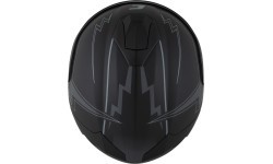 Motociklo šalmas Cassida Integral GT 2.1 Flash, matinė juoda / tamsiai pilka