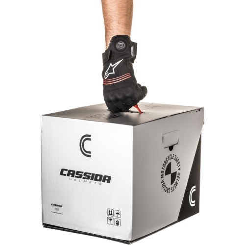Motociklo šalmas Cassida Integral GT 2.1 Flash, matinė juoda / tamsiai pilka