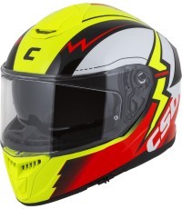 Motociklo šalmas Cassida Integral GT 2.1 Flash fluorescencinė geltona/fluorescencinė raudona/juoda/balta