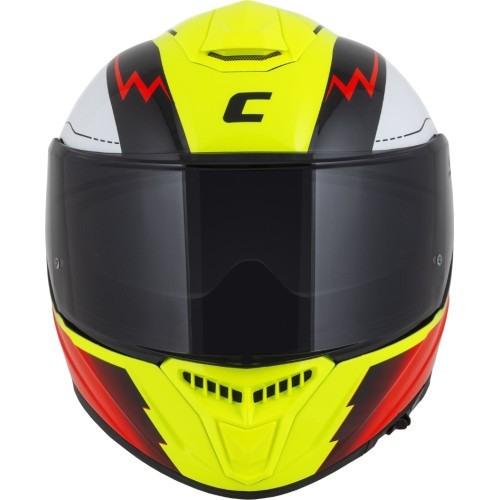 Мотошлем Cassida Integral GT 2.1 Flash флуоресцентный желтый/флуоресцентный красный/черный/белый