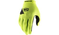 Велосипедные и мотокроссовые перчатки 100% Ridecamp Fluo Yellow - Fluo Yellow