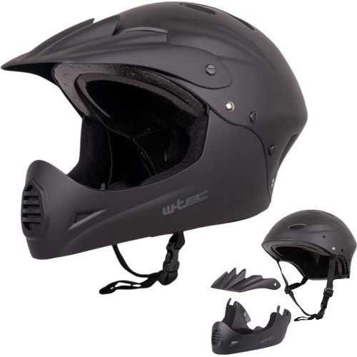 Downhill Helmet W-TEC Campanero Matte Black