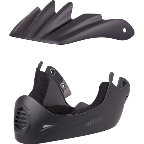 Downhill Helmet W-TEC Campanero Matte Black