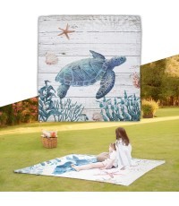 Pikniko pledas inSPORTline Maritino 208 x 197 cm - Tortoise