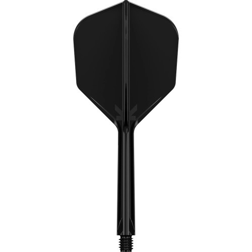 Smiginio plunksnos Target K-Flex No.6 Short, 3 vnt. - Juoda