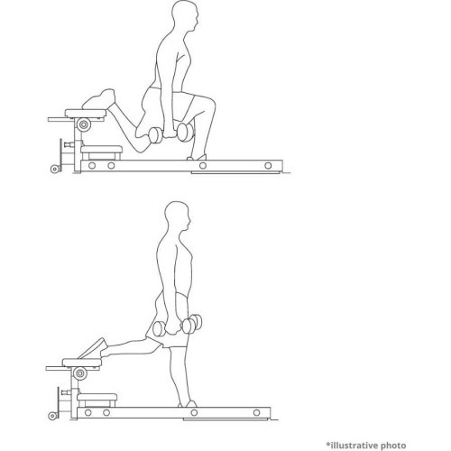 Hip Thrust treniruoklis inSPORTline X-NT HT10