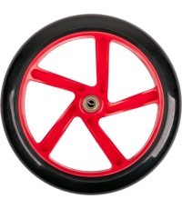 Replacement Front Wheel w/ Bearings for inSPORTline Discola Scooter 230 x 30 mm - Red