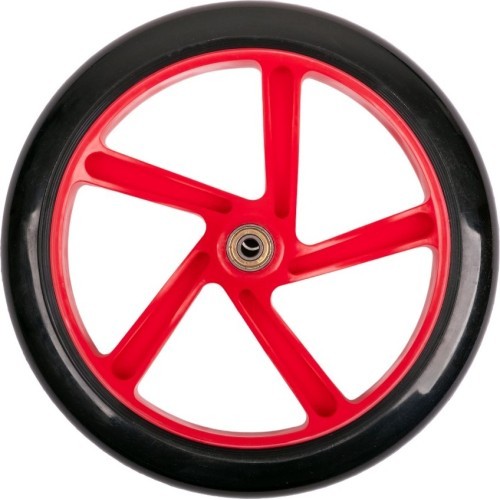 Replacement Front Wheel w/ Bearings for inSPORTline Discola Scooter 230 x 30 mm - Red