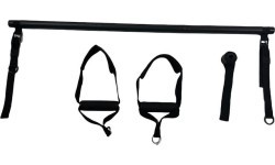 Pilates Bar w/ Resistance Bands & Door Anchor inSPORTline Ancairo