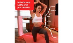 Red LED Light Therapy Panel inSPORTline Flabor – 120 LED