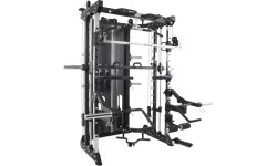 "Pivot Fitness FSM-400" funkcinis Smitho aparatas juodas - visos parinktys