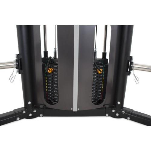 Функциональная машина Смита Pivot Fitness FSM-400 черный - полный набор опций