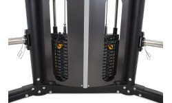 "Pivot Fitness FSM-400" funkcinis Smitho aparatas juodas - visos parinktys