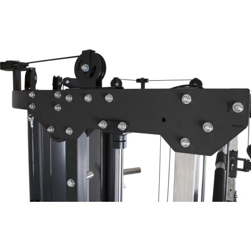 "Pivot Fitness FSM-400" funkcinis Smitho aparatas juodas - visos parinktys