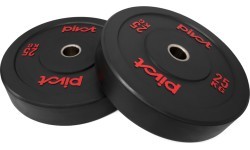 Pivot Fitness Pro Training Bumper Plates 25 kg Set