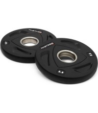 Hastings Pro Rubber Olympic Tri-Grip svorio diskų komplektas 2,5 kg