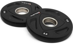Hastings Pro Rubber Olympic Tri-Grip svorio diskų komplektas 2,5 kg
