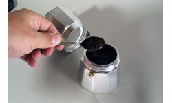 BasicNature Bellanapoli espreso virimo aparatas, 3 puodeliams