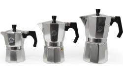 BasicNature Bellanapoli espreso virimo aparatas, 3 puodeliams