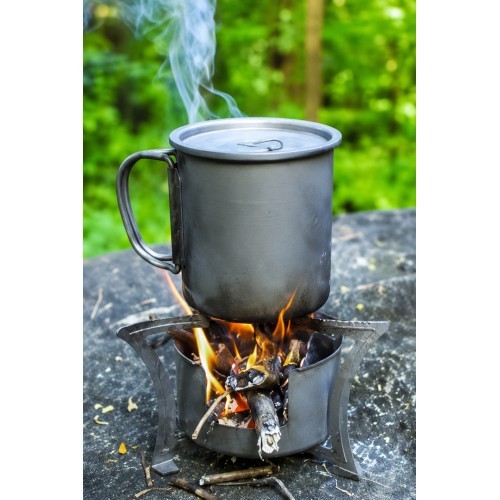 Origin Outdoors Stove Combo 'Titanium'