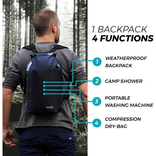 Kuprinė Scrubba Stealth Pack 3in1, 18 l