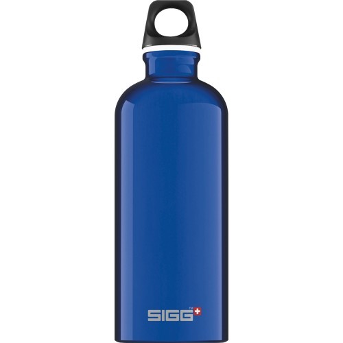 Aliuminis gertuvė SIGG Alu Traveller 0,6 l, mėlyna
