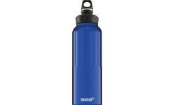 Бутылка SIGG Alu Drinking WMB 1.5L, тёмно-синяя