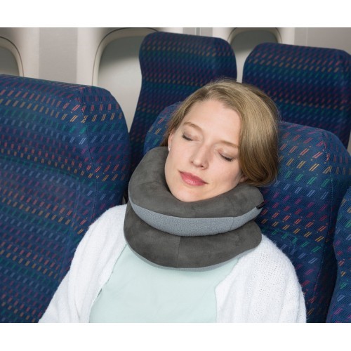 Kaklo pagalvėlė Travelon Deluxe, pilka
